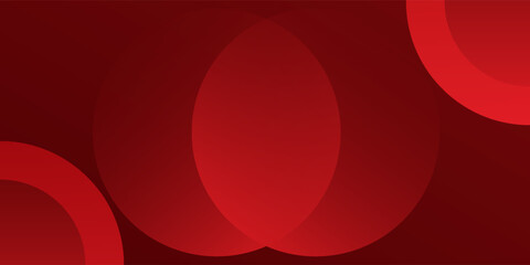 Wall Mural - Red abstract background. Dynamic shapes composition simple
