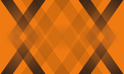 Abstract orenge color elegant background - Vector illustration - Gradient shape modern geometric background with line stripes or pattern