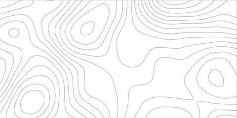 White textured abstract background with topographic contour line mapping elevation design and modern geographic wavy artwork
