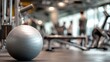 © Rose - Gym interior with exercise ball (1)