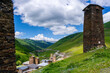 © Janos - Chazhashi, a village in Svaneti, Georgia. Chazhashi is the uppermost village in the valley, with the highest concentration of defensive tower houses. A world heritage site.