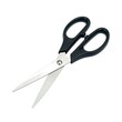© akun - Black scissors on white background