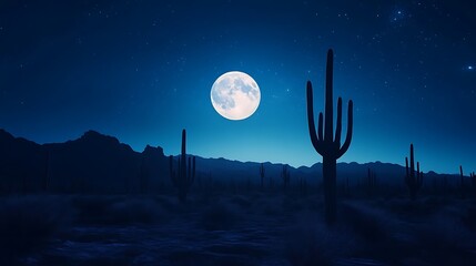 Wall Mural - Forest trees glowing under starlight and moon reflection high resolution picture