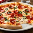© VILAGE  - pizza with salami