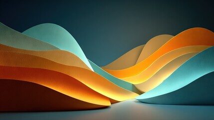 Wall Mural - a close-up of a multicolored object against a blue background with a blue sky in the background