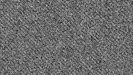 greyscale monochrome hearth beating pattern of zoom in out movement of abstract noodle texture background animation