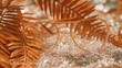 Golden Glasses Surrounded by Glitter and Sparkling Decoration for Pattaya Countdown Festival Holiday Celebration in Thailand