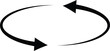 © MDneamul - rotation icon. 360 rotation icon vector illustration. circle arrow icon set. circular arrow icon, refresh, reload arrow icon.