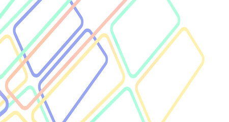 Wall Mural - abstract geometric backgrounds full color - divider 3d