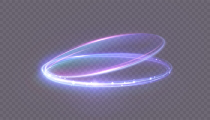Wall Mural - purple glow effect with glitter magic energy. magical design for fairy tale illustration. vortex tra