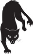 © KaziAnwar - Stylized black cat illustration with vibrant color accents and clean lines