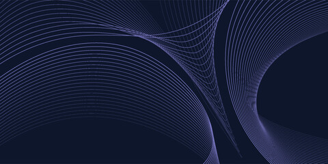 Abstract dark purple background with wave line pattern.