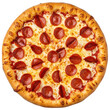 © MdSiddiqur - Delicious pepperoni pizza with golden crust ready for enjoyment and serving transparent background