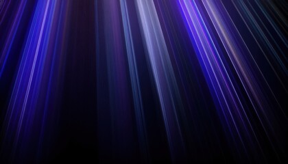 Wall Mural - radiant violet and blue light beam streaks on dark background creating futuristic glowing texture for digital design or wallpaper