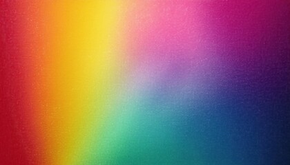 Wall Mural - vibrant rainbow gradient fabric texture with soft woven detail for colorful digital background or modern design surface