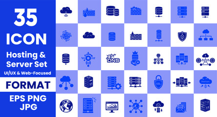 Internet and Computer Line Editable Icons set. Vector illustration in modern thin line style of computing related icons: computer components, programming, technology, and more.