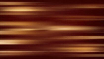 Wall Mural - glowing bronze light streaks on dark background with golden horizontal motion lines for futuristic texture or digital wallpaper
