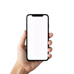 Hand Holding Smartphone – Minimalist Symbol of Modern Connectivity and Technology