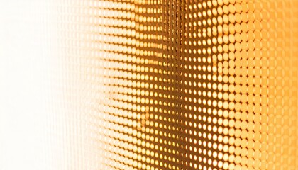 Abstract Gold and Orange Dotted Screen Gradient