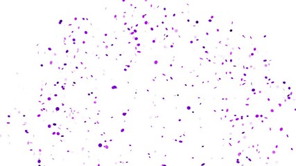 Party Confetti Explosion Effect for Events and Celebration. confetti particles exploding and flying in all directions. Concept for celebration videos, party intros, event highlights, wedding videos,