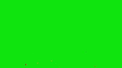 Party Confetti Explosion Effect for Events and Celebration. confetti particles exploding and flying in all directions. Concept for celebration videos, party intros, event highlights, wedding videos,