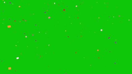Party Confetti Explosion Effect for Events and Celebration. confetti particles exploding and flying in all directions. Concept for celebration videos, party intros, event highlights, wedding videos,