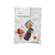 © Easy - Crime scene evidence bag with bloodied cloth, cash, phone, and drugs for investigation