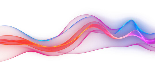 Wall Mural - png wave border neon backgrounds light.