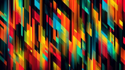 Wall Mural - Abstract geometric vector background featuring modern shapes and symmetrical patterns in a minimalist style, dynamic polygonal design for contemporary digital art, graphic design projects, and creativ