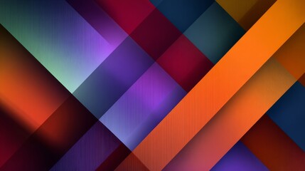 Wall Mural - Vibrant geometric abstract background featuring colorful intersecting lines and dynamic shapes for modern digital design, futuristic patterns, creative graphic projects, and eye-catching visual art