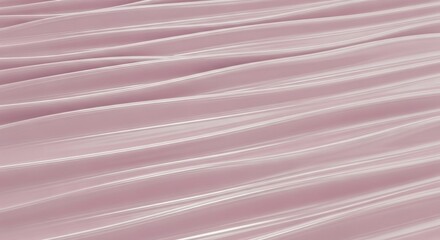Wall Mural - smooth pink waves with bright highlights