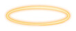 © HTGanzo - Glowing golden halo isolated on transparent background