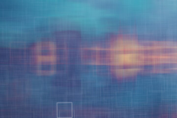 Wall Mural - blurred abstract / blue violet gradient background square bokeh, beautiful technological modern background, blurred lines abstract gray