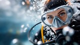 Underwater Scuba Diver