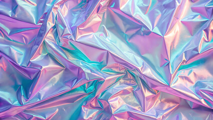 Wall Mural - Abstract trendy holographic background real texture colorful futuristic gradient for modern design and creative digital art
