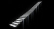 © Ahmed - floating staircase void background, surreal ascension light wallpaper, abstract journey into darkness backdrop