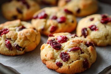 Wall Mural - Seal up these tasty cranberry cookies