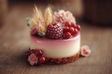 Wall Mural - Delicious cake crafted by hand Baking