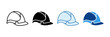 © Dawiyyah - Hard Hat Icon Set Multiple Style Collection