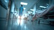 © CStock - A healthcare worker walking through a hospital corridor, symbolizing dedication and care in a medical environment.