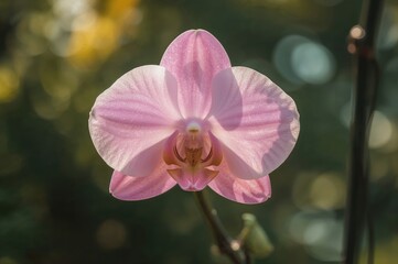 Canvas Print - floral design featuring phalaenopsis orchid with themes of nature and serenity