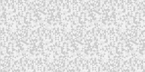 Wall Mural - geometric white, gray cube square low polygon texture wallpaper. abstract surface creative diamond p