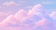 © Digital - Dreamy Pastel Clouds with Sparkles