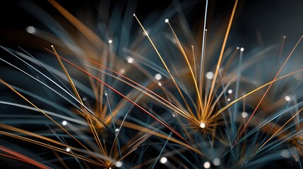 fireworks in the sky