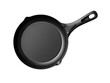 © yendisupiandi - Sleek cast iron skillet illustration, meticulously crafted for cooking precision and culinary