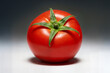 © angutyo - fresh juicy red tomato isolated on white background clipping path tomate rojo fresco y jugoso aislado sobre fondo blanco. trazado de recorte tomate rouge fraîche et juteuse isolée fond blanc domates