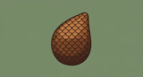 A stylized salak icon