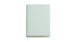 © Sophie - Isolated light blue blank hardcover book mockup, novel reading textbook, education concept