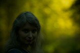 Portrait of a girl in the forest