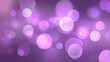 © buraratn - Soft purple bokeh lights create dreamy and enchanting atmosphere, perfect for backgrounds or decorative designs. gentle blur adds touch of elegance and whimsy to any project